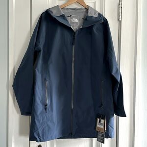 NWT The North Face Women’s Dryzzle FutureLight Waterproof Jacket Navy Blue - XL